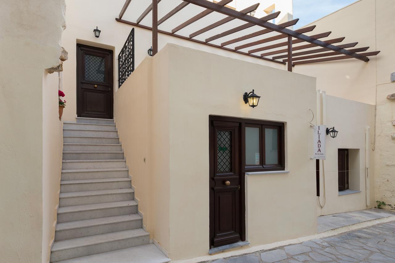 Iliada Hotel Ermoupoli Bagian luar foto